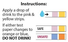 Drink spiking tests CYD (5 pcs.)