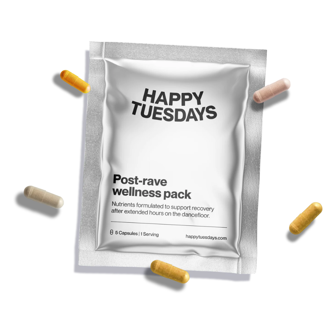 HappyTuesdays Rave Wellness Packs