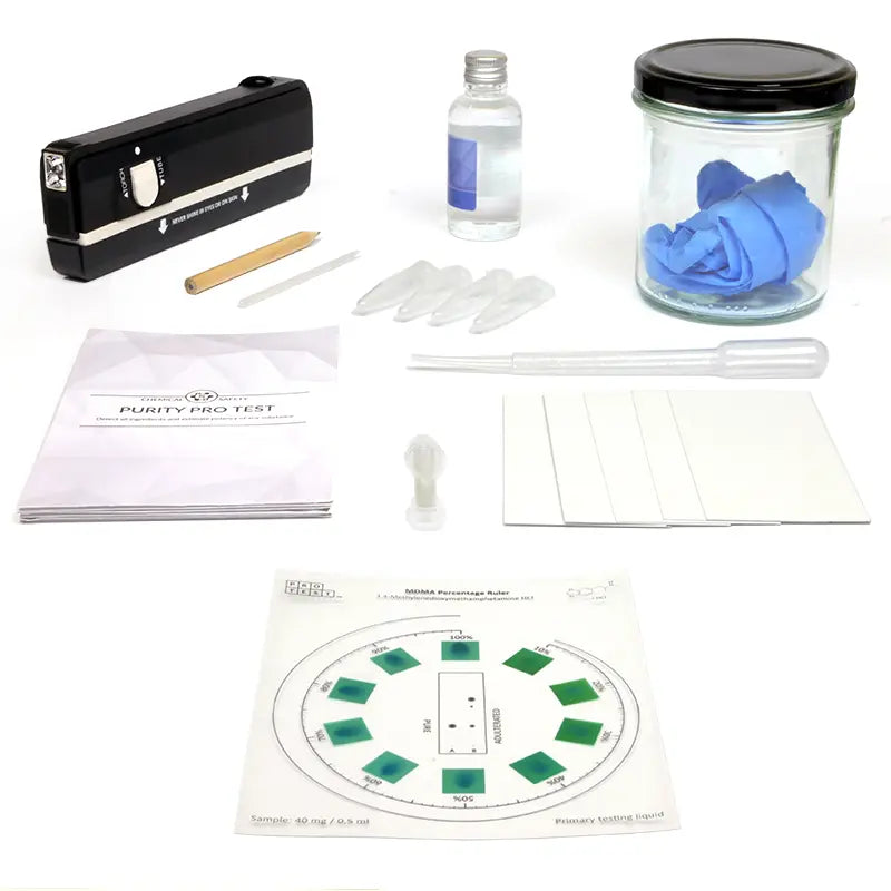 MDMA purity (TLC) multiple-use test kit
